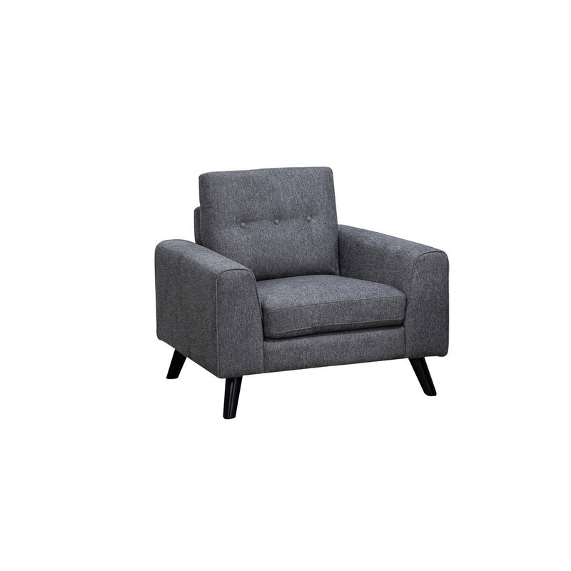 Evelyn Mid-Century Grey Chair - MA-99947GRY-1