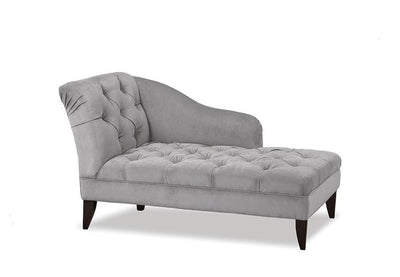 Right / Left Arm Facing Velvet-Style Fabric Chaise - R-855