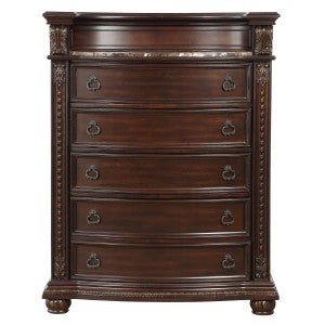 Cavalier Chest with Marble Insert - MA-1757-9