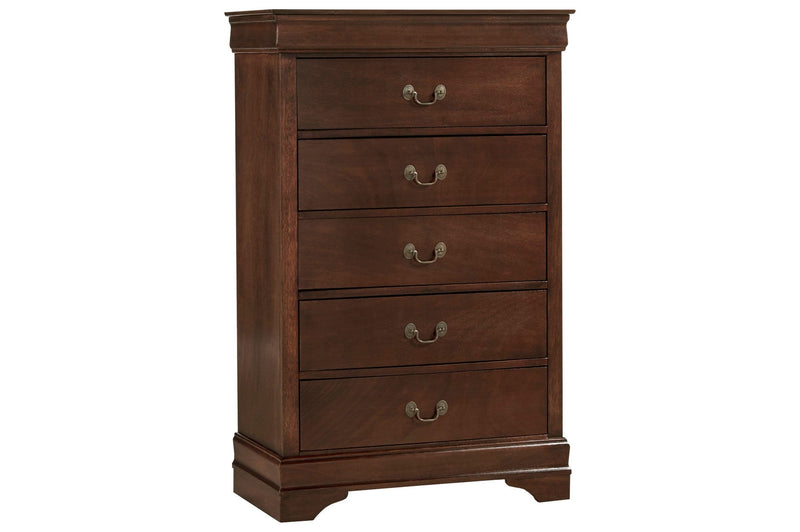Mayville Dark Cherry Bedroom Collection Chest - MA-2147-9