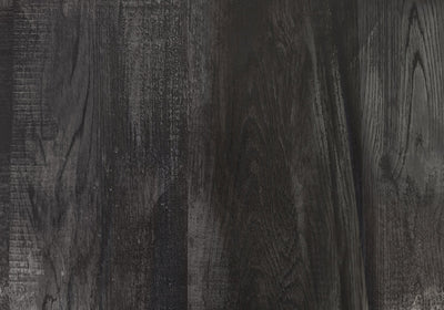 Coffee Table - Black Reclaimed Wood-Look / Black Metal - I 2860