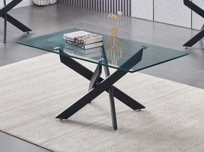 Twisting Stainless Steel Coffee Table (Dark Version) - IF-2571-C