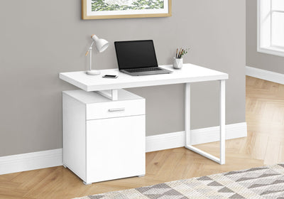 Computer Desk - 48"L / White Left Or Right Facing - I 7760