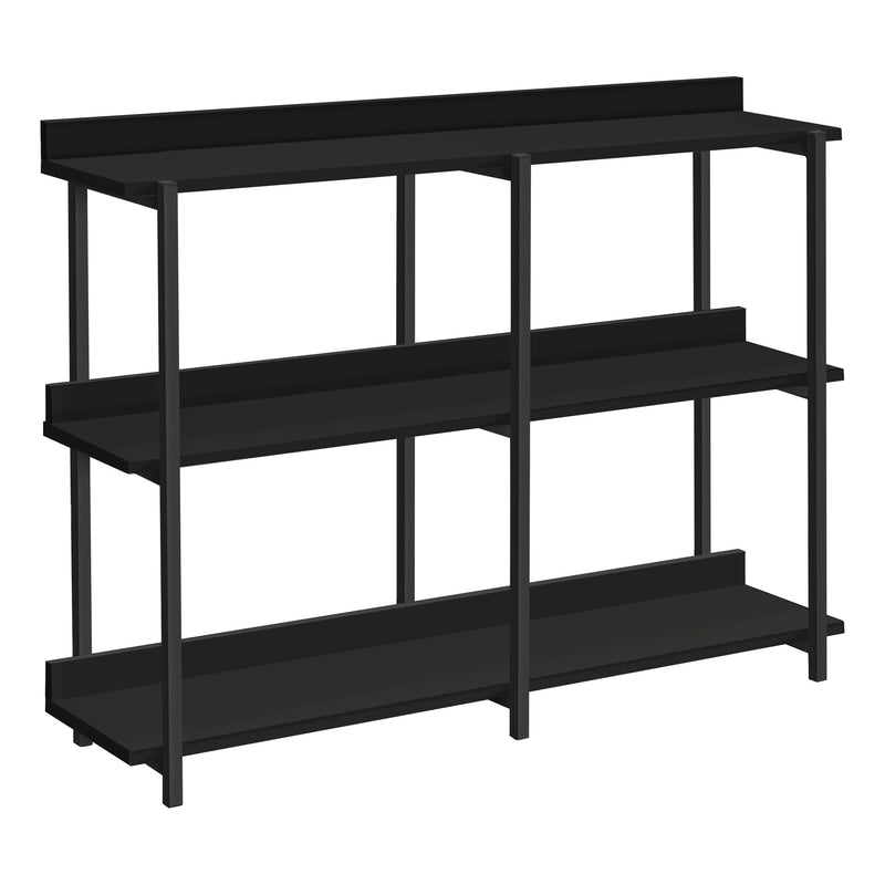 Accent Table - 48"L / Black / Black Metal Hall Console - I 2219