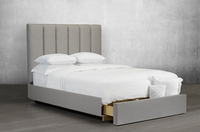 Modern Designed Bed with Extra-thick Padding