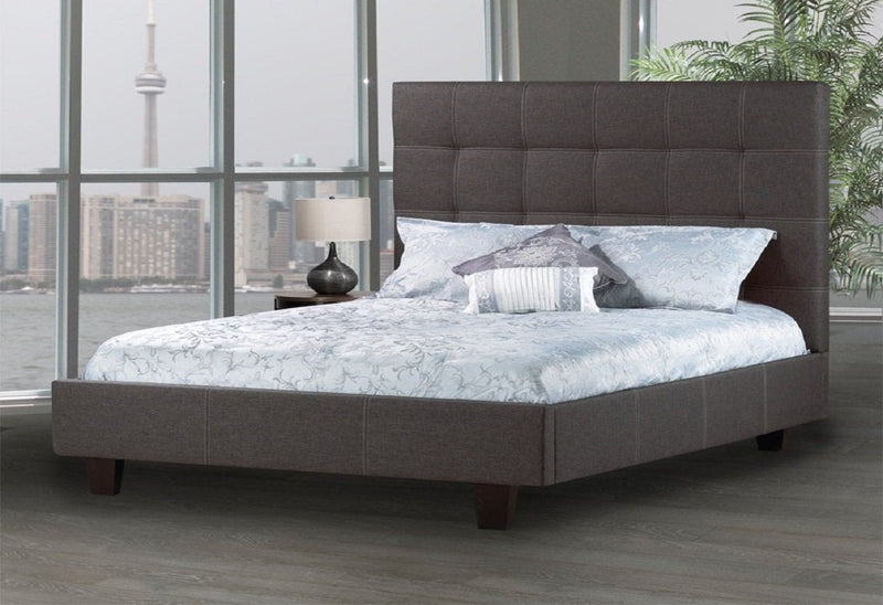 Comfortable Bed with Luxuriously padded headboard - R-160-D-HB