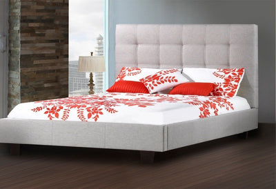 Comfortable Bed with Luxuriously padded headboard - R-160-D-HB