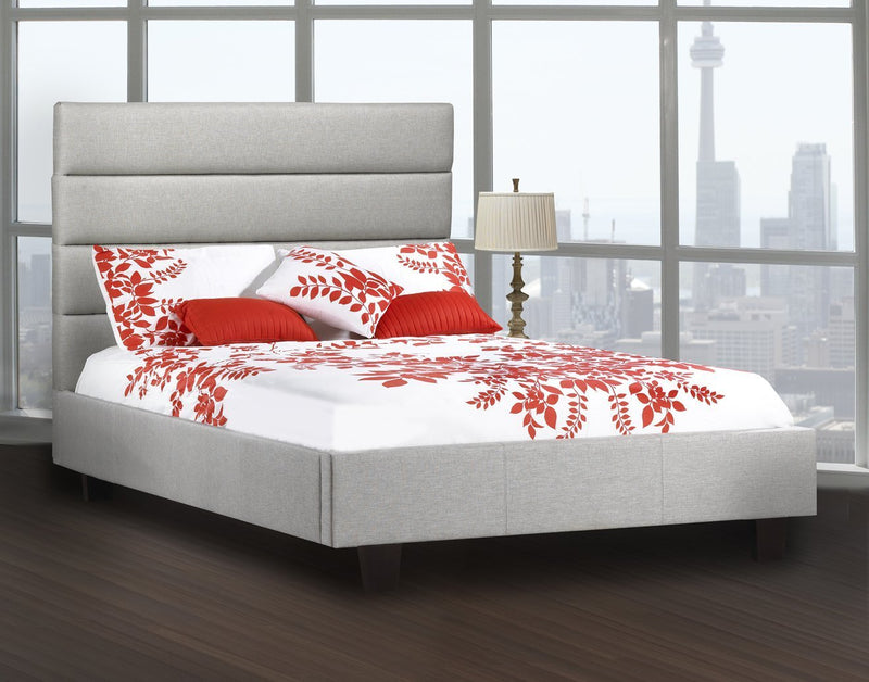 Upholstered Bed Featuring lofty tufted panels - R-162-D-HB