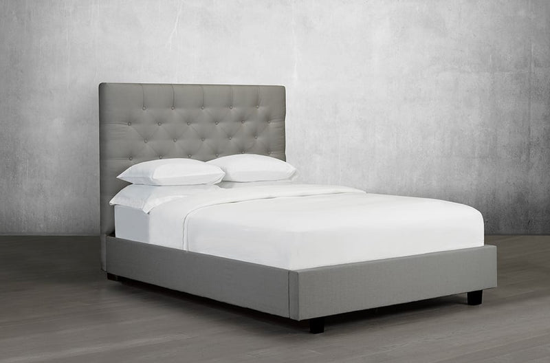 Stylish and Sophisticated Deep Button Tufted Canadian Made Bed with Drawers Option - R-164-D-HB