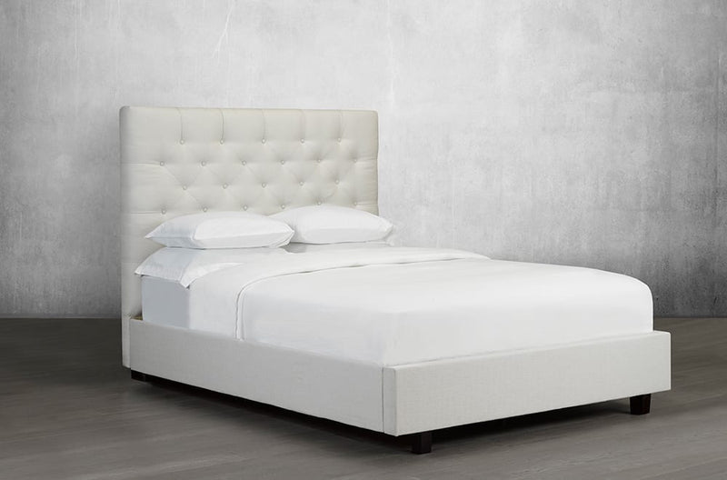 Stylish and Sophisticated Deep Button Tufted Canadian Made Bed with Drawers Option - R-164-D-HB