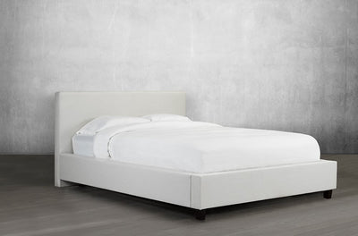 Low Profile Simple Upholstered Platform Bed - R-181-D-HB/B