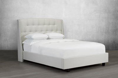 Dramatically styled bed with High profile Headboard - R-194-D-HB