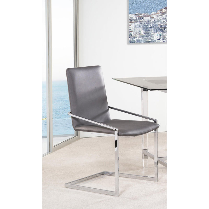 Jasmine Grey Side Chair - MA-3656S-GY