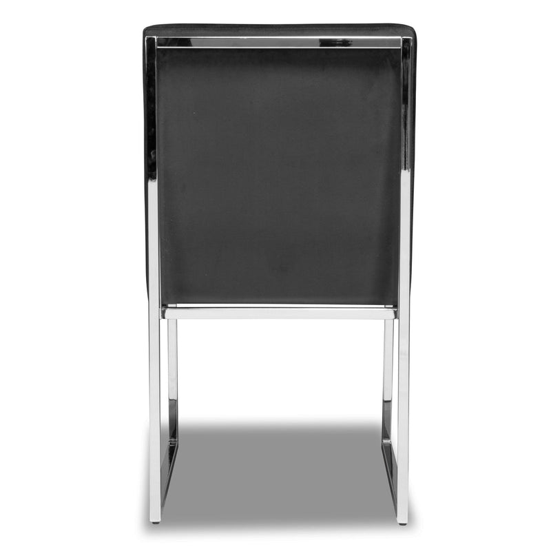 Amorra Black Side Chair - MA-3657BK-S