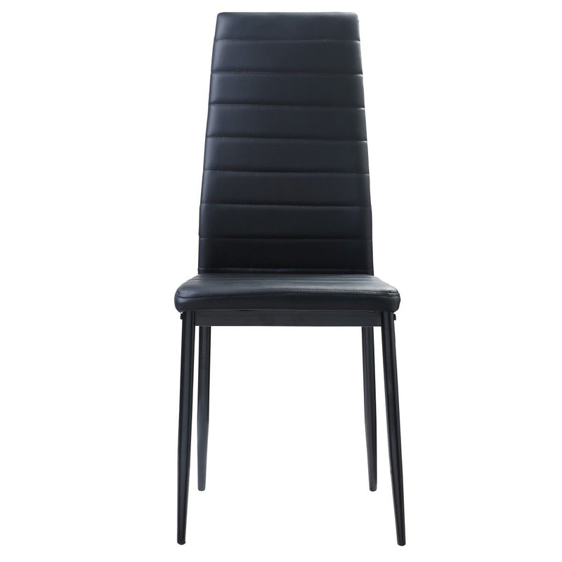 Florian Collection Black Dining Chair - MA-5538BKS