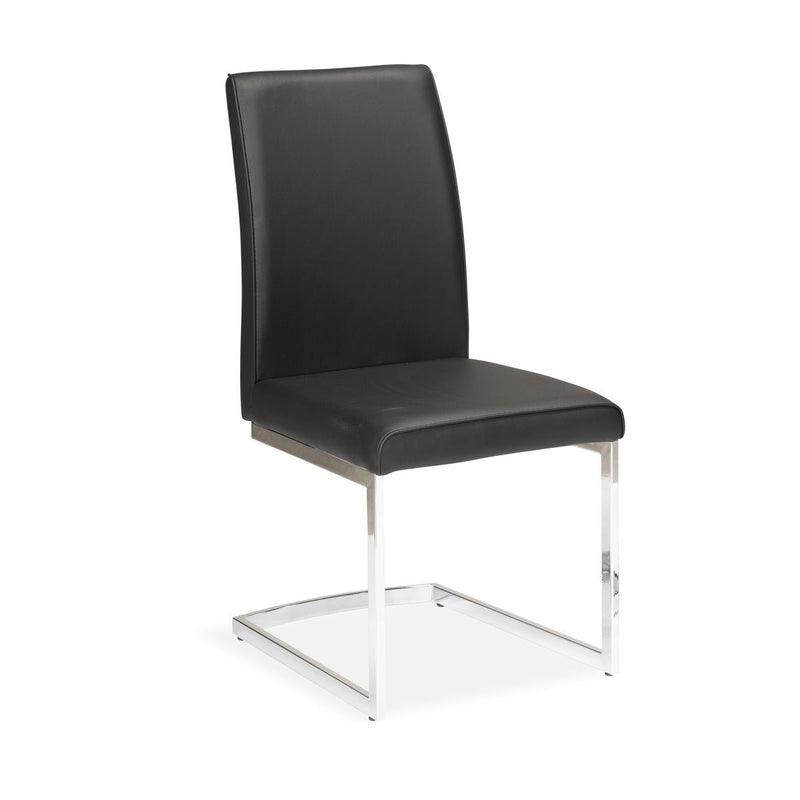 Shirelle chair in Black Leatherette - MA-6826S-BK