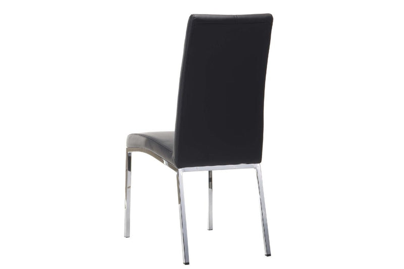 Black side chair