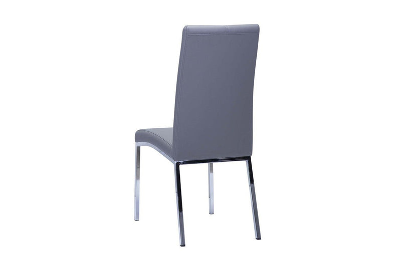 Grey side chair