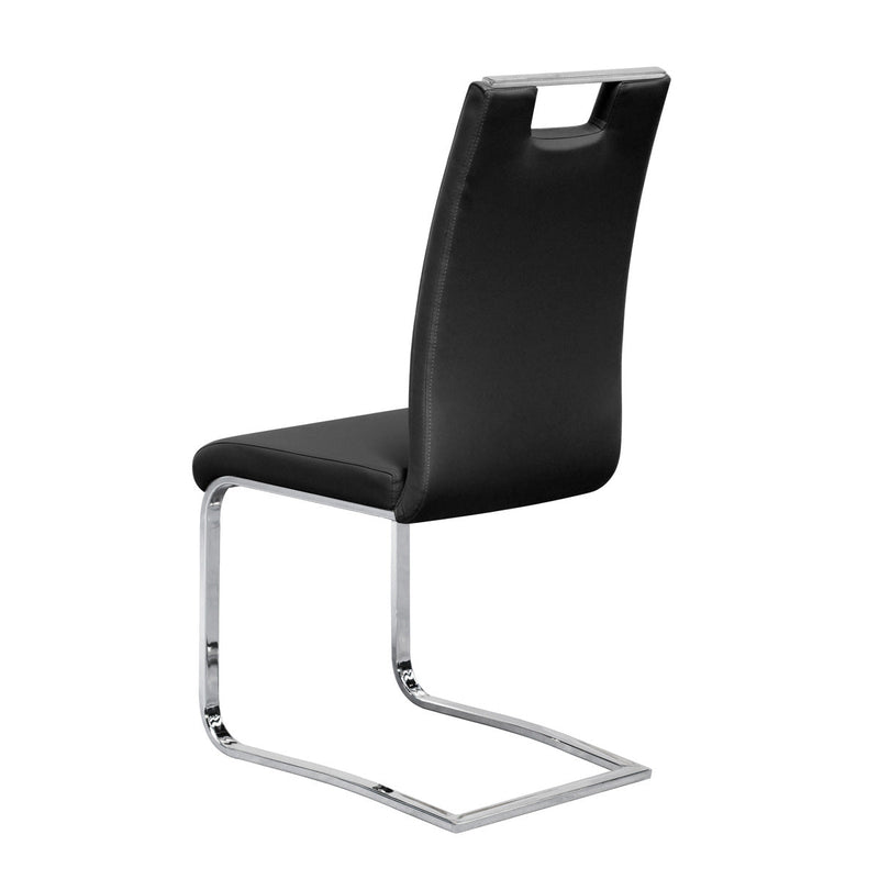 Zane Black Side Chair - MA-738S4-BK