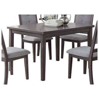 Grey Finished Contemporary Dinette - MA-5165GY-48*5REC