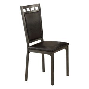 Faux marble dining chair