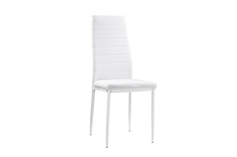 White Florian Dining Collection - MA-5538W-7Pcs