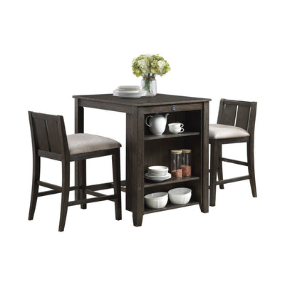 Daye Collection Counter-Height Dining Set w/ USB - MA-5773DC-32