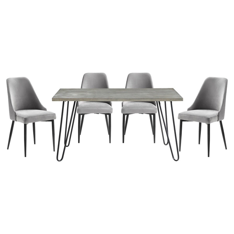 Grey Keene Dining Collection 7 Piece Set - MA-5817-60-7GY