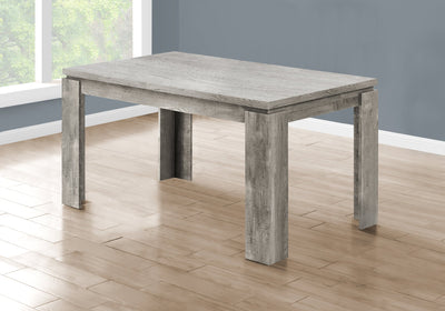 Dining Table - 36"X 60" / Grey Reclaimed Wood-Look - I 1087