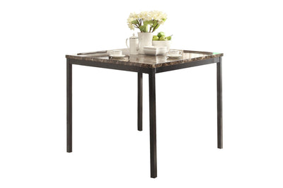 Faux Marble Counter Height Dinette Table - IF-T-1015