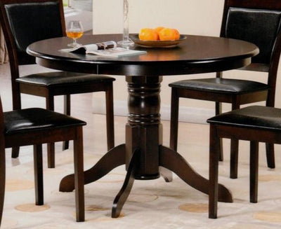 Solid-Wood Pedestal Dining Table - IF-T-1060