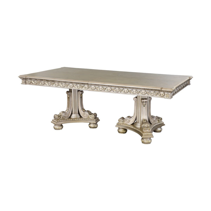 Catalonia Platinum Gold Dining Table - MA-1824PG-112*