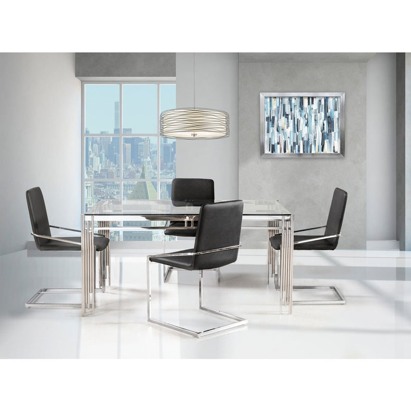 Porfirio Dining Table with Glass Top - MA-3645-59