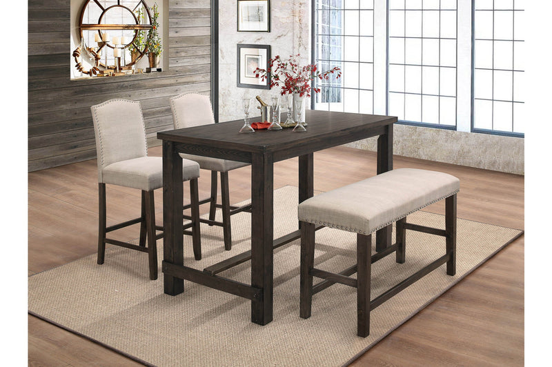 Bartell Counter-Height 4 Piece Dining Set - MA-5190DR4