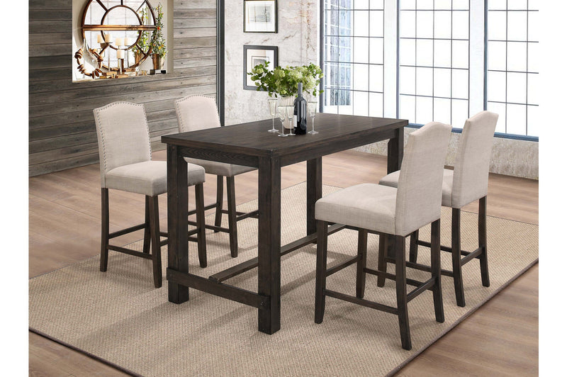 Bartell Counter-Height 5 Piece Dining Set - MA-5190DR5