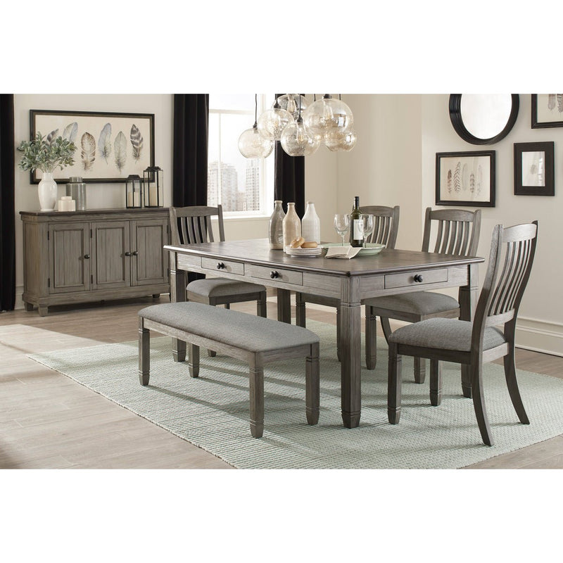 Granby Grey Collection Dining Set - MA-5627GY-72DR6