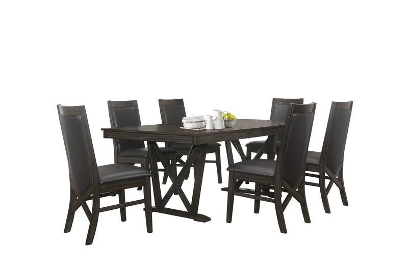 Somersby 7 Piece Dining Set with Extension - MA-7450-78DR7