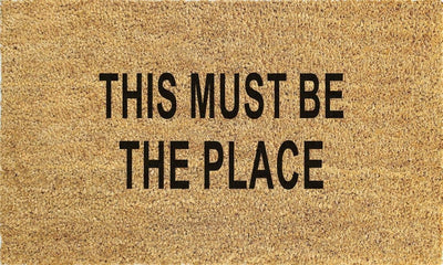 18" x 30" THIS MUST BE THE PLACE Non-slip Outdoor Door Mat - VI-DMC-1830-THIS