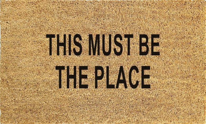 18" x 30" THIS MUST BE THE PLACE Non-slip Outdoor Door Mat - VI-DMC-1830-THIS