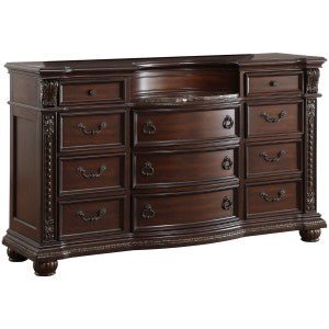 Cavalier Dresser with Marble Insert - MA-1757-5