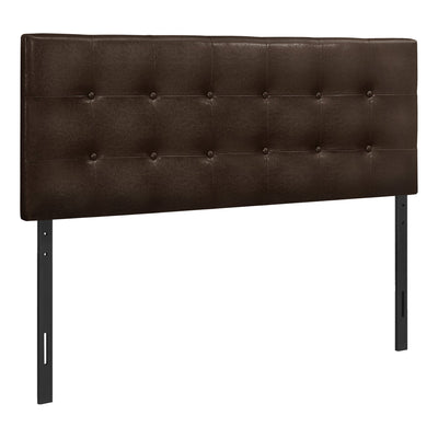 Bed - Full Size / Brown Leather-Look Headboard Only - I 6000F