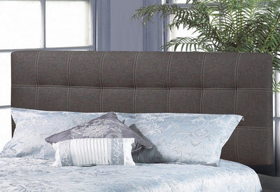 Unbottenned Grid-Tufted Headboard - R-145-S