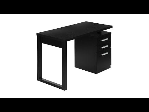 Computer Desk - 48"L / Black Left Or Right Facing