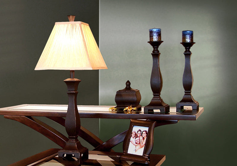 Lamp - 5Pcs Gift Box / Black Lamp-Bowl-Frame-Candlesticks - I 6791