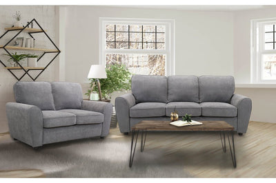 Bethany Collection Grey Sofa Set - MA-99511GRY-3Pcs