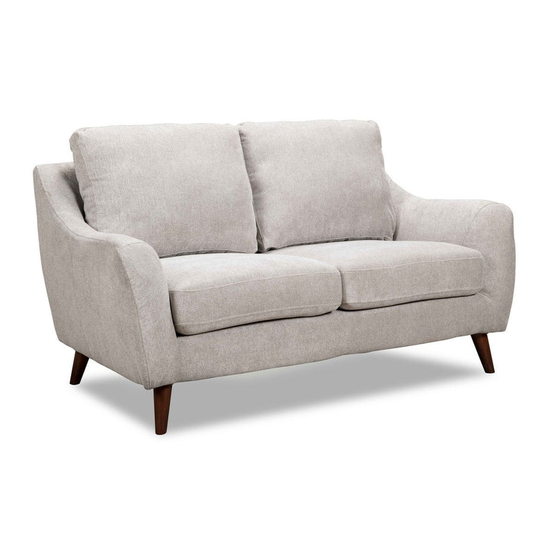 Mila Collection Loveseat - MA-9040BEG-2