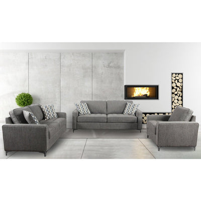 Hudson Collection Loveseat with 2 Pillows - MA-9049GPH-2