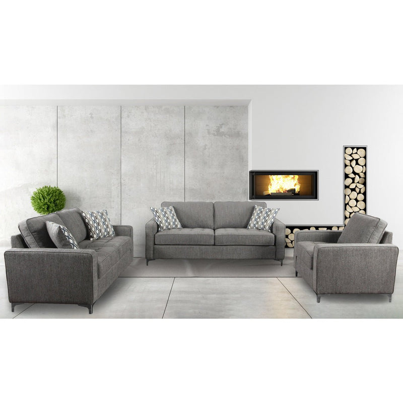 Hudson Collection Loveseat with 2 Pillows - MA-9049GPH-2