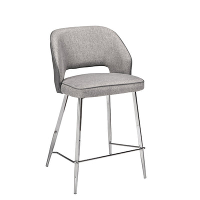 Camille Light Grey Counter Height Chair - MA-1320GRY-24
