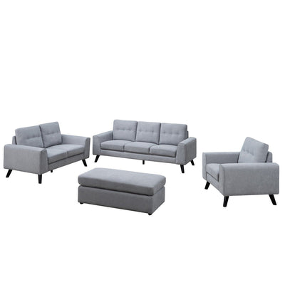 Evelyn Collection Loveseat - MA-99947LGY-2